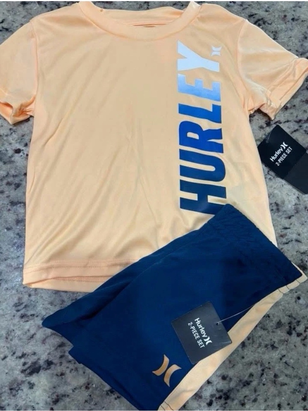 Hurley boys Dri fit short set nwt size 12